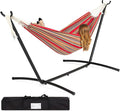 MEDA 50038 Hammock Stand Red Stripes