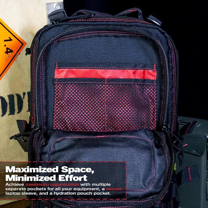 DDT Death Dealer Tactical Anti-Venom 24-Hour Assault Pack Color Bloodline