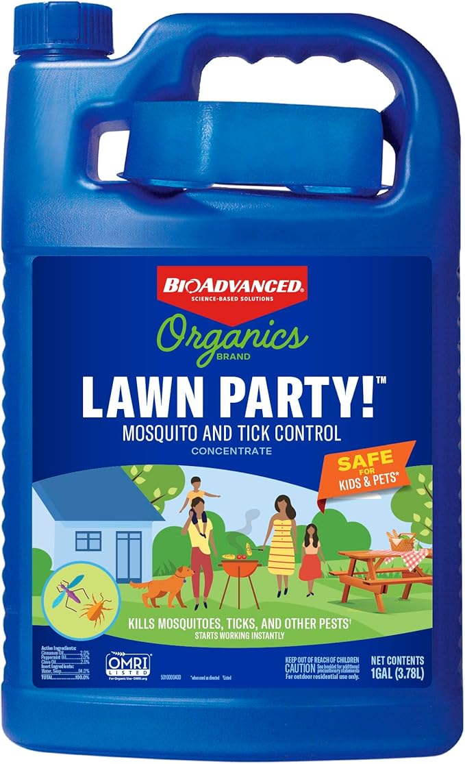 BioAdvanced Lawn Party Mosquito and Tick Control Concentrate 1 Gal 21333 Sq Ft