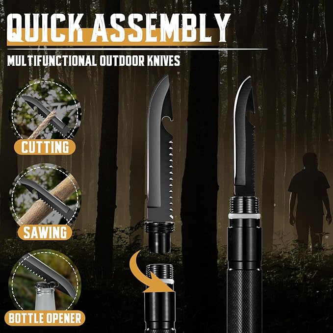 Purple Dragon Camping Hatchet Multi-Tool Camp Axe with Hammer High Carbon Steel Hatchet Axe for Camping Portable Backpaging Survival Hatchets for Outdoor Christmas Gifts for Men