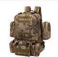 Outdoor Oxford cloth backpack hiking tactical bag hiking combo backpack men's camping travel bag