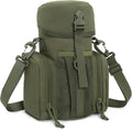 Large Tactical Molle Water Bottles Bag Pouch with Strap Water Bottle Carrier Bag Molle Tactical Pouches for Backpack