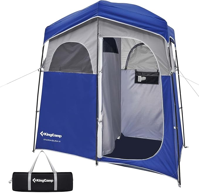 KingCamp Camping-Privacy-Shelters Camping Shower Tent with Shower Bag