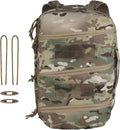 Bag Tactical Compact Assault Medical Backpack Outdoor Hunting Fishing Camping Motorcycle Multipurpose Back Panel(MC)