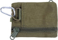 BYERZ Tactical Wallet EDC Molle Pouch Portable Key Card Case Outdoor Sports Coin Purse Hunting Bag Zipper Pack Multifunctional Bag New (Size : Green)