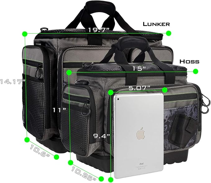 KastKing Fishing Gear &amp Tackle Bags - Saltwater Resistant Fishing Bags - Fishing Tackle Storage Bags