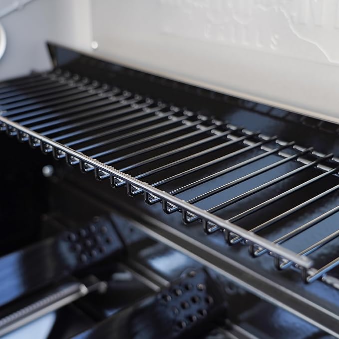 Monument Grills 3+1 Outdoor Barbecue Stainless Steel Propane Gas Grill 3 Burners &amp 1 Side Burner 48000 BTU Patio Garden Grill with Knob Controls Mesa305