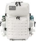 QT&ampQY 25L/45L Military Tactical Backpack For Men Molle Daypack 3 Day Bug Out Bag Hiking Rucksack With Bottle Holder