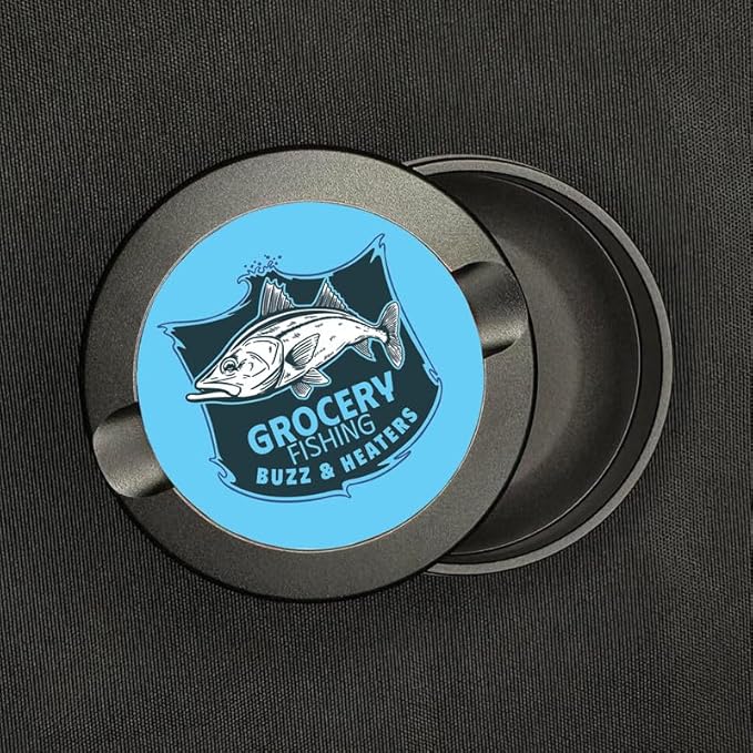 Buzz &amp Heaters Metal Container and Holder | Fishing and Grocery Can for Zyn