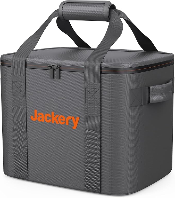 Jackery Carrying Case Bag (M Size) for Explorer 880/1000/1000 v2/1000 Plus/2000 v2 Portable Power Station - Black (Power Station Not Included)