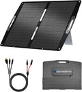 ECO-WORTHY 100W Portable Solar Panel for Power StationsIP65 Waterproof &amp Lightweight with Adjustable Kickstand23% High Efficiency Foldable Solar Panel for Outdoor RV Camping Off Grid Emergency