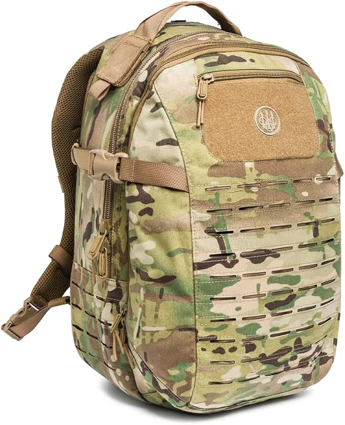 Beretta Active Outdoors MolleWatertight Laptop Compartment 29L Tactical Multicam Backpack BS861T2257