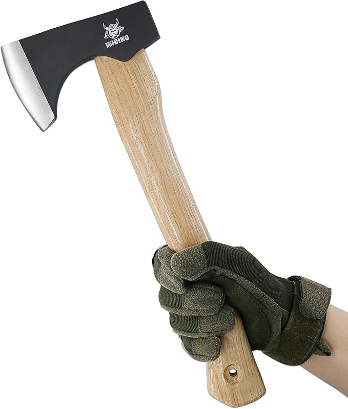 Throwing Axes - 14 Throwing Hatchet Great for Axe Throwing Competitions High Carbon Steel Forged &amp Wooden Handle 3 Pack
