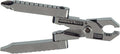 SWISS+TECH ST50022 Stainless Steel 6-in-1 Key Chain Multi Tool Polished Finish (Single Pack)