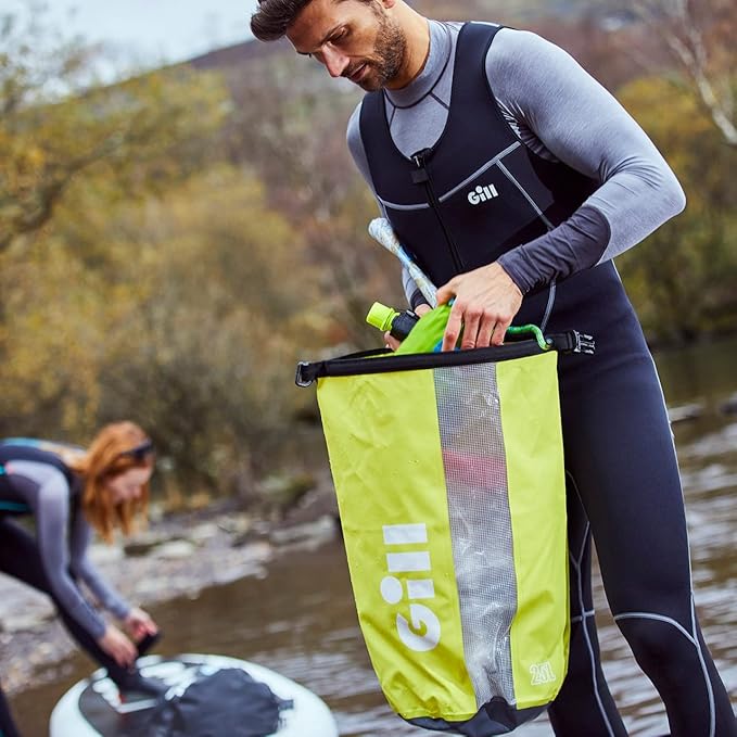 Gill Voyager 25 Litre Roll Top Dry Bag - Waterproof &amp Puncture Resistant for Water Sport Kayaking Beach Boating Camping