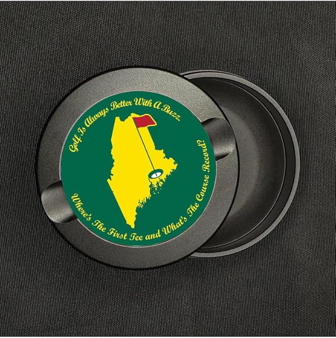 Brotherhood Metal Zyn Container - Metal Zyn Holder - Zyn Metal Can - Metal Container for Zyn Holder - Metal Zyn Can Golf Gifts for Him - Zyn Containers for Golf - Maine