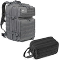 QT&ampQY 45L Tactical backpack &amp Tactical Toiletry Bag