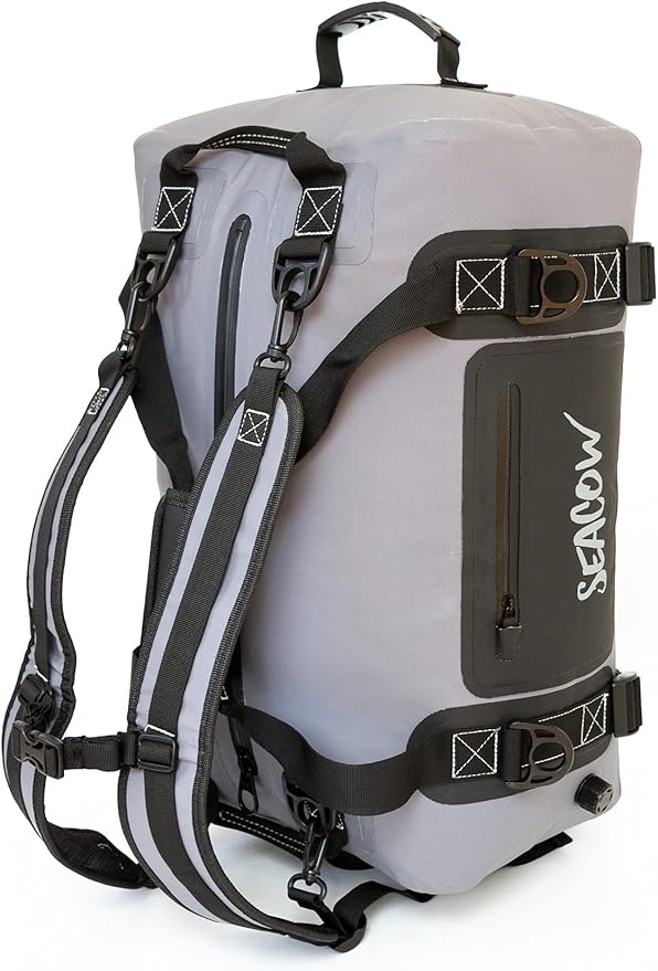 Dry Bag (Duffle) - Premium Quality - Large Storage - Ultra Lightweight Heavy Duty - Waterproof and Submersible - Sturdy and Durable - Paddle Boarding Fishing SportsCamping Hiking