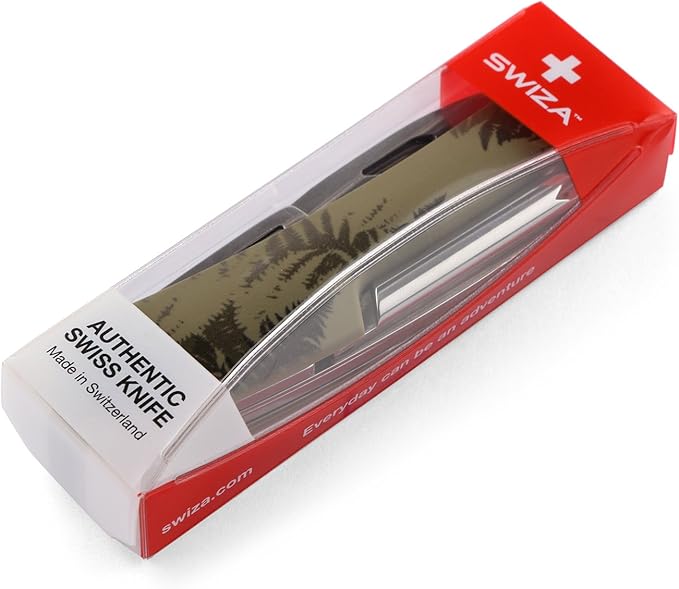 Swiza KNI.0040.2050 C04 Button Lock Green Camo