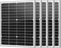 Newpowa 5-Pack 35W 12V Monocrystalline Solar Panels 10BB - High-Efficiency PV Modules for Off-Grid Systems RV/Boat/Camper/Trailer/Gate Opener (175W Total)