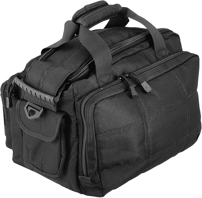 Lancer Tactical Airsoft 1000D Nylon Small Range MOLLE Bag BLACK