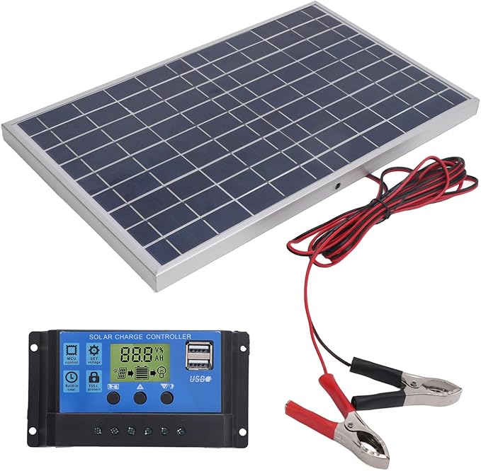 Solar Panel 10W Polycrystalline with Solar Controller for Outdoor Activities