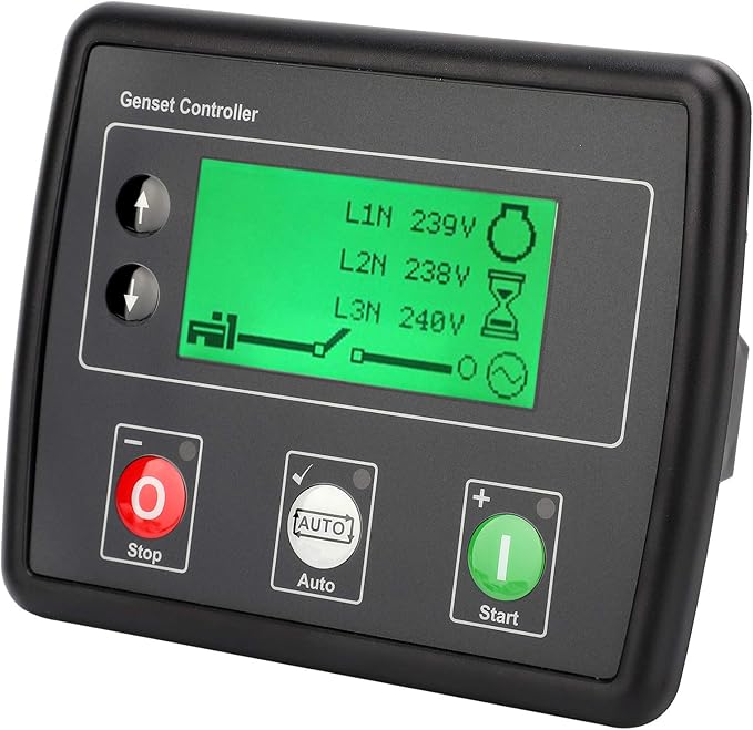 Auto Mains Failure Control Module Self‑Starting LCD Controller DSE4520 Generator Controller for Electronic Engine Generator Set Applications