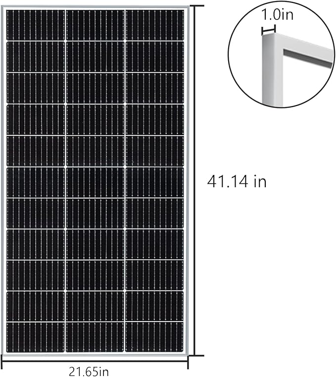 200 Watt 12Volt/24Volt Solar Panel Starter Kit 2PCS 105W Monocrystalline Module 20A Charge Controller for RV Boats Trailer CamperCabin Off-Grid System(200W Solar kit)