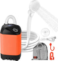 Portable Camping Shower with 7800mAh Battery - 3 Spray Modes IPX7 Waterproof &amp Powerful Suction for Indoor Camping Beach Travel RV Life Pet Bathing Gardening