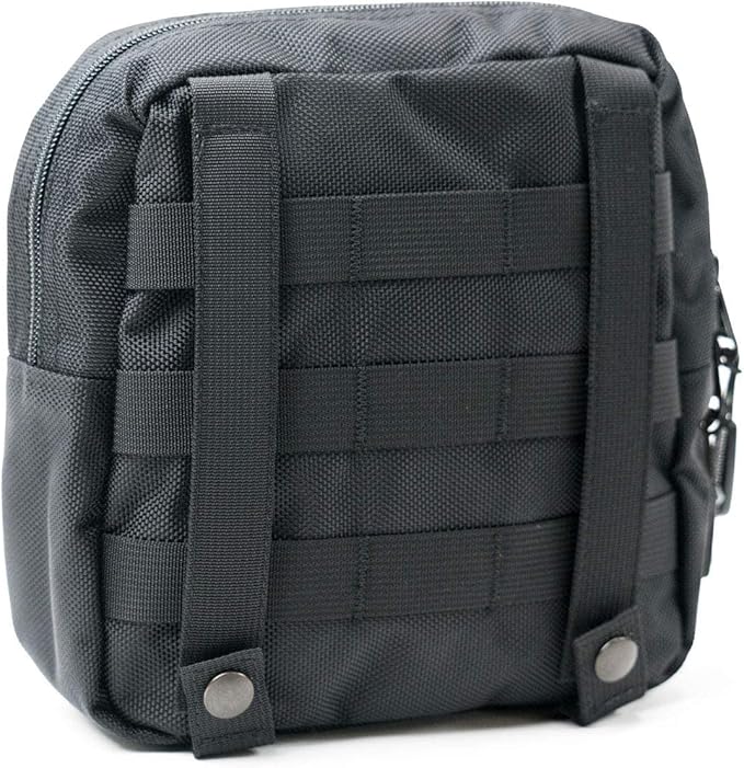 Mission Darkness MOLLE Faraday Pouch // Military-Grade Bag with RF Signal Blocking Liner Attaches to MOLLE Webbing Systems // Anti-Hacking &amp Tracking Assurance Data Privacy for Handheld Devices