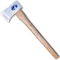 The NEW 19 Handle Competition Thrower: World Axe Throwing League Premium Competition Throwing Axe with Throwing Hatchet Hickory Wooden Handle