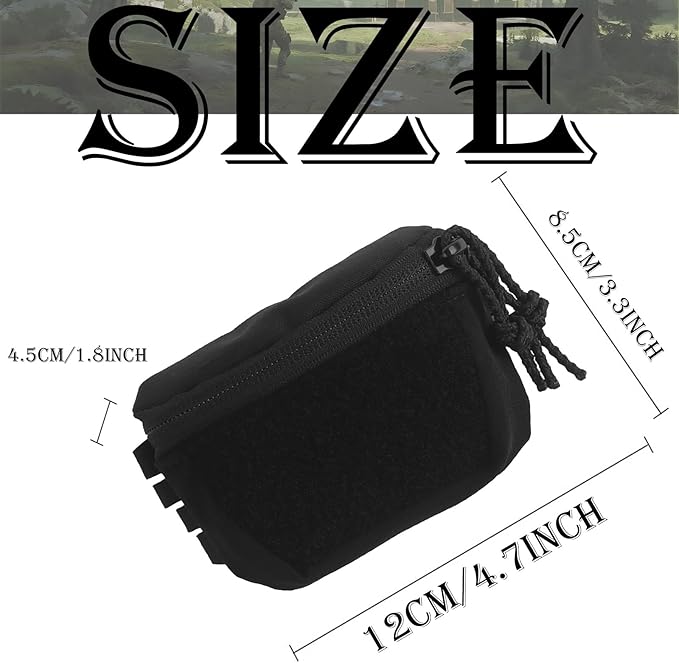 Multi Functional Helmet Battery Pack Airsoft Helmet Weight Pack Balance Retention Anchoring Integrated Node Pocket Universal Rear Bag Tactical Accessories Storage