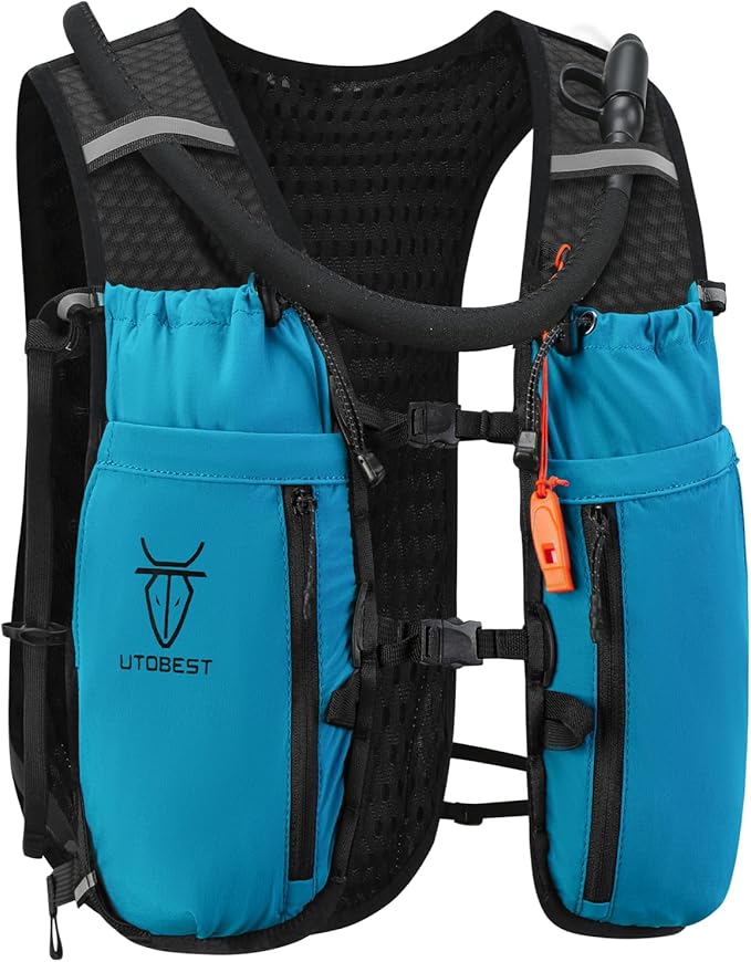 UTOBEST 10L Running Hydration Vest with 2L Bladder – Lightweight Trail Running Vest for Women &amp Men Adjustable Marathon Backpack for Running