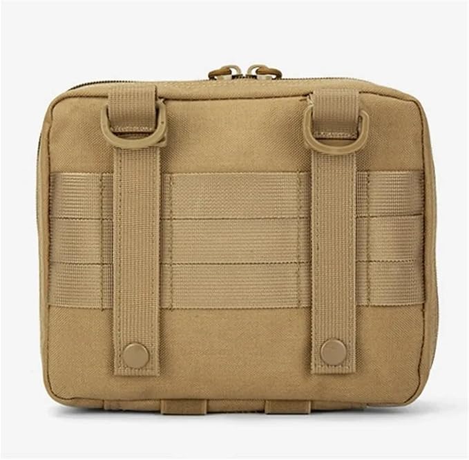 Tactical Molle Admin Pouch Multi-Purpose Laser-Cut Utility Pouch Modular Organizer Tool Pouch Bag(CP)