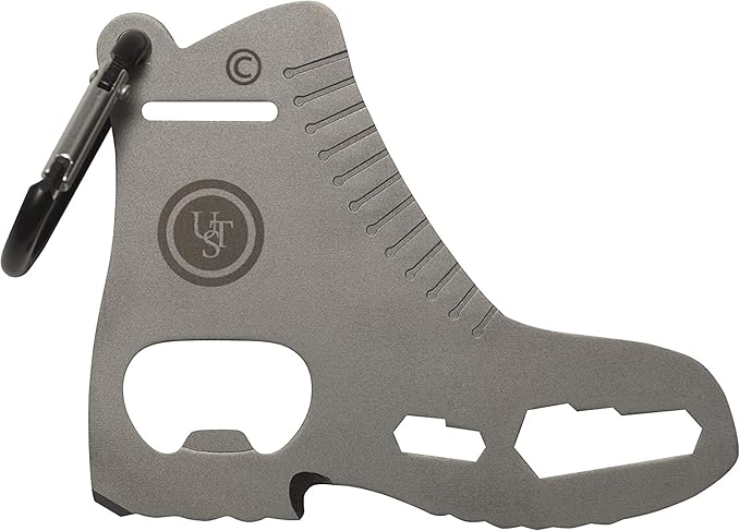 ust Tool-a-Long Carabiner Clip Multi-Tool Bundle Featuring a Themed Collection of Compact Stainless Steel Tools! (Travel Trek Transport)