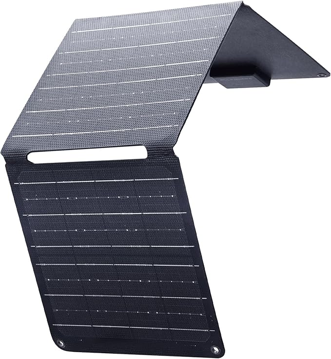 ALLPOWERS SP001 21W Portable Solar Panel Charger High-Efficiency 22-25% Folding Solar Panel for Camping RV Home and Outdoor Use with Dual USB Outputs（SP001-21W
