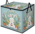 XL Large Clothes Storage with Lid Handle Spring Large Thick Clothes Blanket Storage Containers for Organizing Bedroom Closet Comforter Organization Storage Easter Rabbits