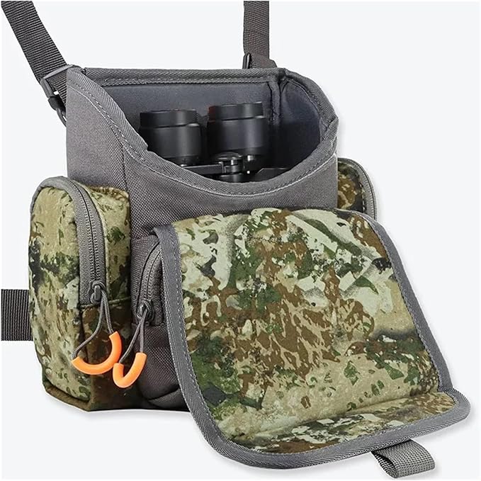 Genérico Compatible For Harness Chest Pack Tactical Adjustable Multipurpose Waterproof Pouch Sturdy Roller Easy to Carry(Army Green)