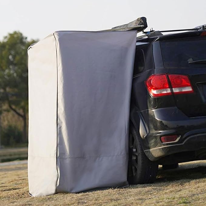 Car Camping Shower TentPortable Privacy Travel Tent Shower Room Outdoor Camping Changing Room with Storage Bag Oxford Cloth &amp Waterprooffor Universal Car Roof Rack Bars