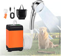 Portable Camping Shower Pump 7800mAh Rechargeable Potable Shower 3 Spray Modes Battery Operated Shower for Outdoor Pet Bath RV Hiking Beach