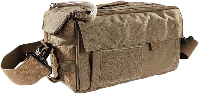 Tasmanian Tiger Small Medic Pack Mk II Tactical Small MOLLE Medical Bag First Aid Storage YKK Zippers Coyote