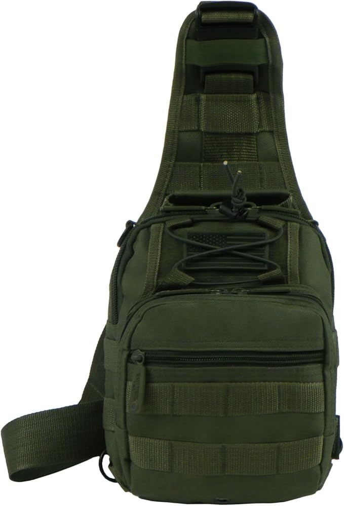 East West U.S.A RT517 Tactical Sling Chest Utility Shoulder Bag