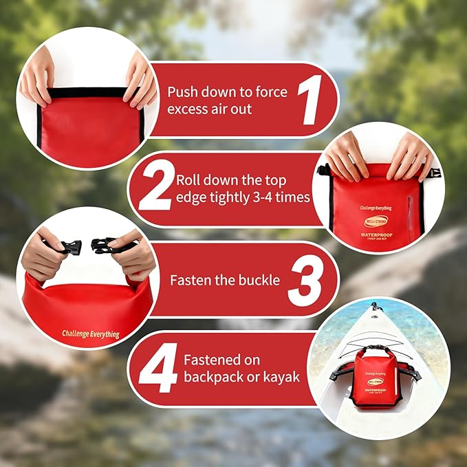 Waterproof First Aid Kit with Sealing Strip 226PCS Marine Boat Safety Kit Medical Emergency Kit with Roll Top Closure &amp Buckle for Kayaking Fishing Boating Outdoor
