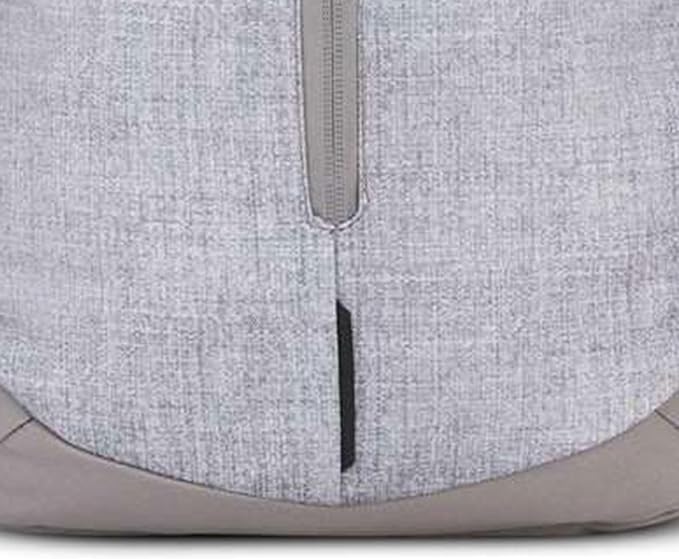 High Sierra Swerve Pro Adjustable Travel or Work Laptop Bookbag Backpack with Laptop Hammock and Water Bottle Compartments Silver Heather