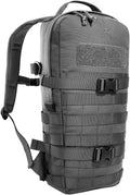 Tasmanian Tiger Essential Pack MKII Tactical Backpack - Molle System Equipped - Adjustable Sizing with 9-Liter Capacity Titan Grey