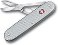 Victorinox Companion X Alox Pocket Tool with Precision Scissors Single Function Tool Compact Lightweight Swiss Made - Silver