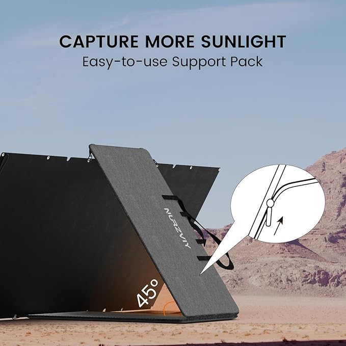 400W Portable Solar Panel for Camping &amp RV Durable Foldable Waterproof with Adjustable Stand Case – Perfect for Off-Grid Adventures