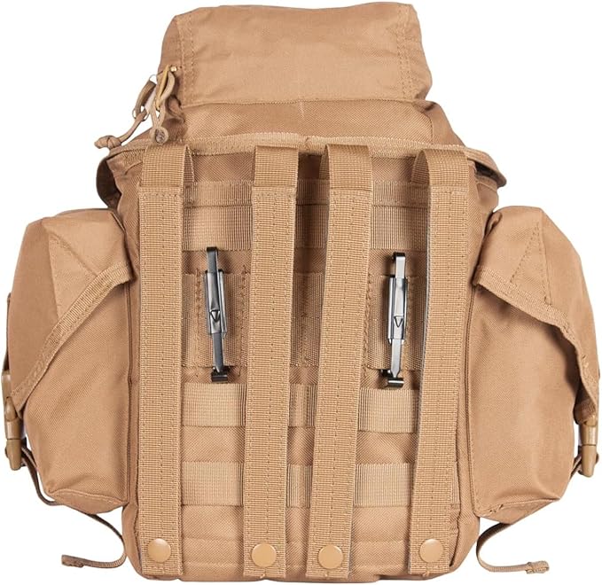 FOX OUTDOOR PRODUCTS Recon Butt Pack | 15x15x8 Modular Tactical Waist Bag w/ 3 External Pockets QR Buckles Lined Interior