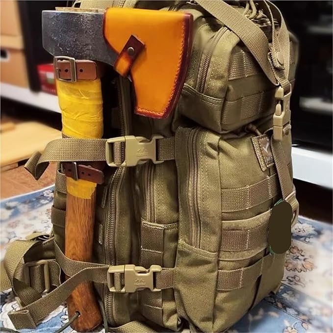 Portable Accessories with Hatchet Cover Axe Leather PU Sheath Bushcraft Camping Tools for Outdoor Camping Blade Protection