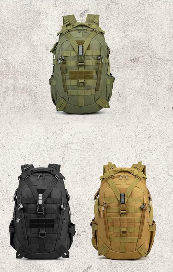 Tactical Backpack Military Molle Hiking Outdoor sports bag trekking mountaineering casual tactical khaki